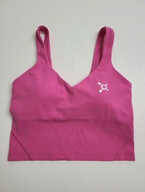 Lululemon + Orange Theory Collab Align Tank Top Built In Bra Size 6 Pink